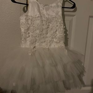 LE PINK SIZE 6X LITTLE GIRLS HIGH END BOUTIQUE TUTU DRESS GOOD CONDITION LOT988